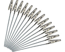 Load image into Gallery viewer, Custom Beaded Alligator Clip w/teeth Card Holder Bracelet Helper (Chocol8's Crafts & Confections) | Custom Creations