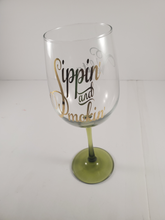 Load image into Gallery viewer, Custom Stemmed Drinkware with Vinyl and/or Glitter (Chocol8&#39;s Crafts &amp; Confections) | Custom Creations
